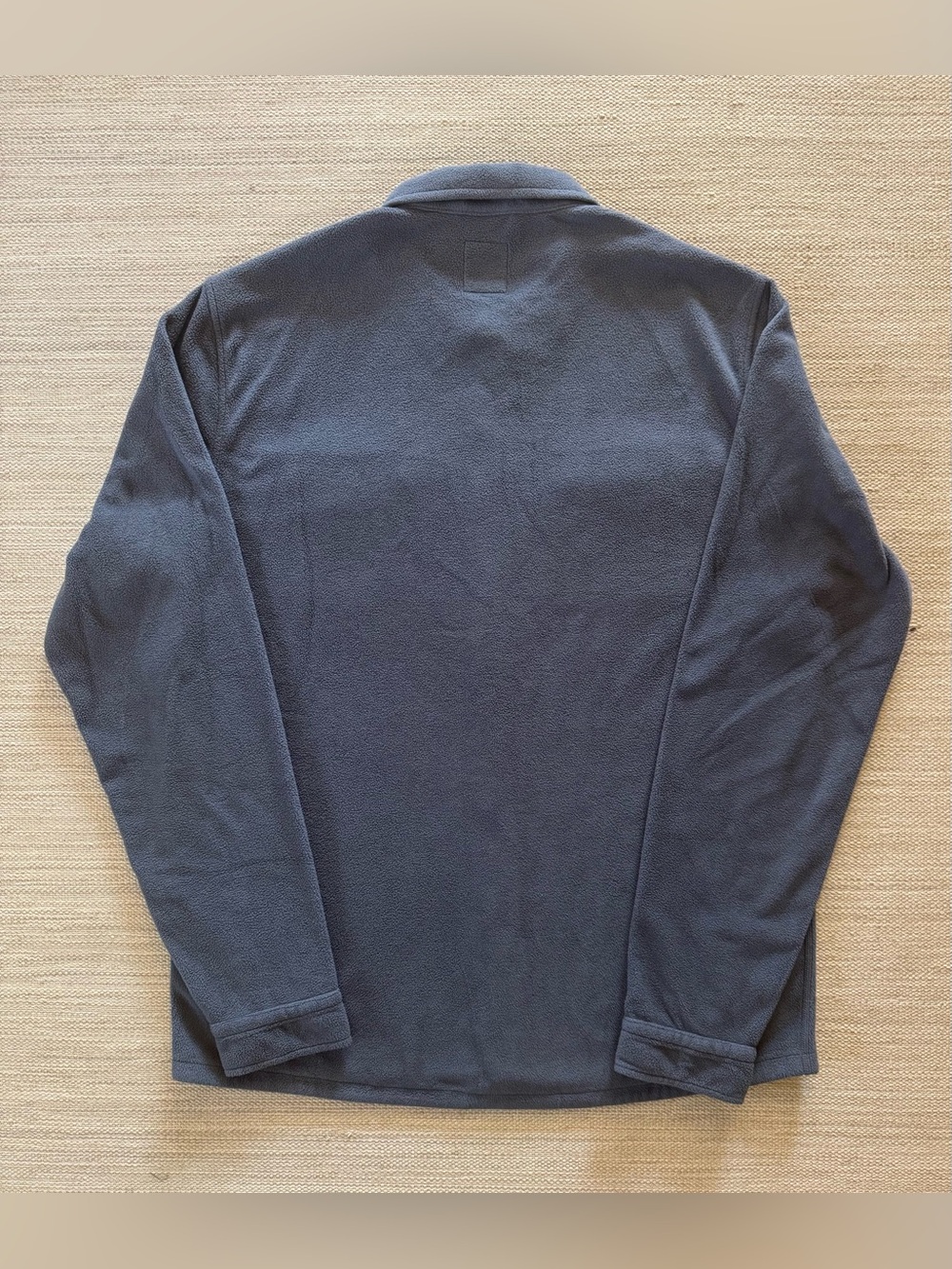 Vuori Aspen grey fleece button down long sleeve warm shirt jacket men’s size L - Picture 2 of 3